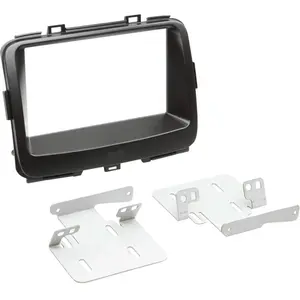 ACV 2-DIN Paneel geschikt voor Kia Carens IV (RP) 2013-2019 Kleur: Zwart pas cher
