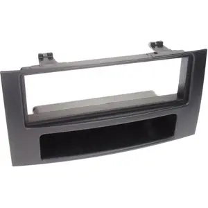 ACV Adaptateur de façade 1-DIN avec vide poche VW Touareg / T5 noir
