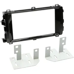 ACV 2-DIN Paneel geschikt voor Toyota Auris | 2013-2015 | Kleur: Piano Zwart pas cher