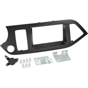 ACV 2-DIN Paneel - Geschikt voor Kia Picanto 2011-2019 - Zwart pas cher