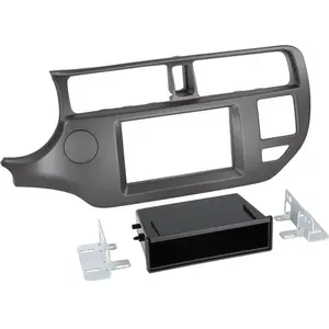 ACV 2-DIN Paneel geschikt voor met pocket Kia Rio | 2011-2015 | Kleur: Anthraciet pas cher