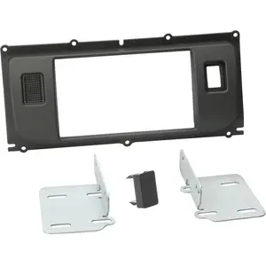 ACV Kit Facade autoradio 2DIN compatible avec Kia Land Rover Evoque ap11 Anthracite pas cher