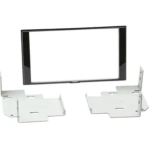 ACV Adaptateur de façade 2-DIN pour Nissan Micra / Note 2013 noir piano pas cher