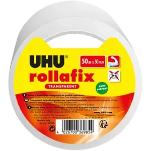 UHU, Ruban adhésif, 36985 Ruban adhésif d'emballage transparent (L x l... pas cher