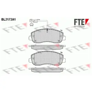Remblokken set BL2172A1 FTE pas cher