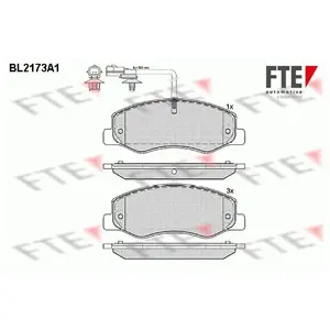 Remblokken set BL2173A1 FTE pas cher