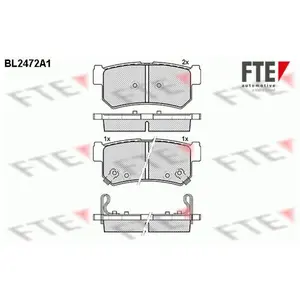 Remblokken set BL2472A1 FTE pas cher