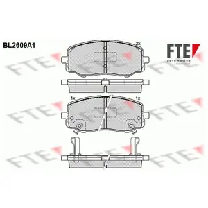 Remblokken set BL2609A1 FTE pas cher