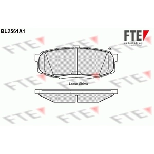 Remblokken set BL2561A1 FTE pas cher