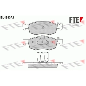 Remblokken set BL1813A1 FTE pas cher