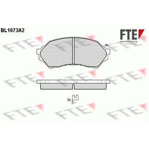 FTE Remblokken set pas cher