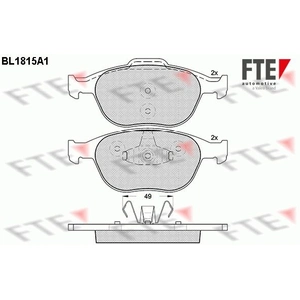 Remblokken set BL1815A1 FTE pas cher