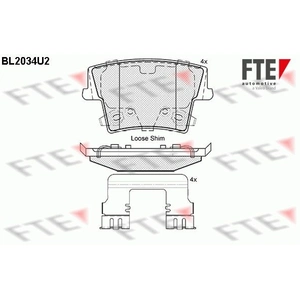 FTE Remblokken set pas cher