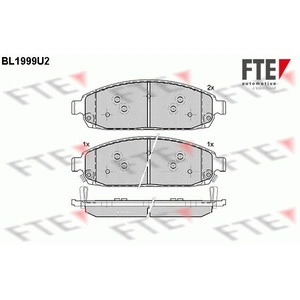 Remblokken set BL1999U2 FTE pas cher