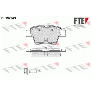 Remblokken set BL1972A3 FTE pas cher