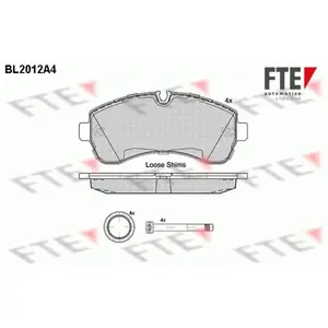 Remblokken set BL2012A4 FTE pas cher