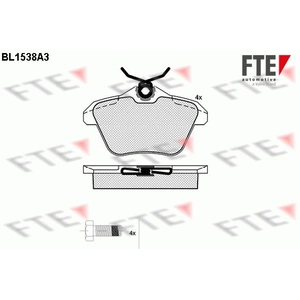 Remblokken set BL1538A3 FTE pas cher