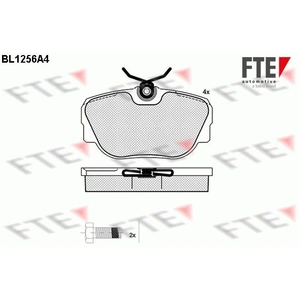 Remblokken set BL1256A4 FTE pas cher
