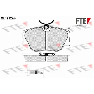 Remblokken set BL1212A4 FTE pas cher