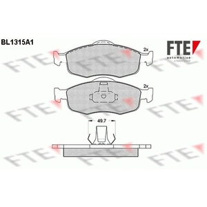 Remblokken set BL1315A1 FTE pas cher