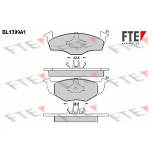 Remblokken set BL1399A1 FTE pas cher