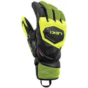 Leki, Unisexe, Gants, GANTS WCR Venom SL 3D noir/jaune, Noir, (10.5) pas cher