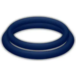 JOYDIVISION POTENZduo Bleu Taille L, Anneau pénien en silicone médical, Anneau de puissanceVendu pargaystore