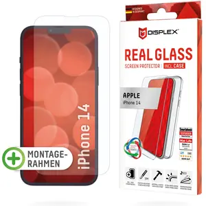 Displex Real Glass Screenprotector + Back Cover met Applicator voor Apple iPhone 14 - Transparant pas cher
