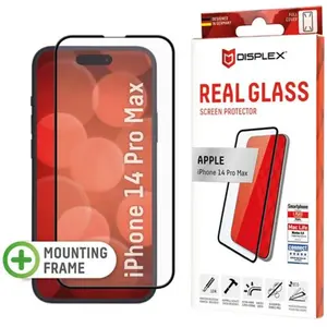Displex Real Glass Full Cover Screenprotector voor iPhone 14 Pro Max - Transparant pas cher