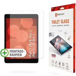 Displex Tablet Glass + Frame geschikt voor iPad 10.2 inch - gehard glas pas cher