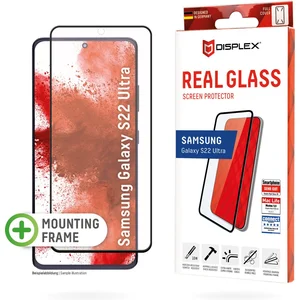 Protection d'écran - DISPLEX - Samsung Galaxy S22 Ultra - Verre trempé - Résistant aux chocs - Transparent pas cher