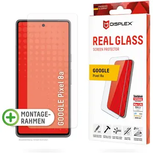 Displex Real Glass, 2D Panzerglas (1 pièce(s), Google Pixel 8a), Téléphone portable : film de protection, Transparent pas cher