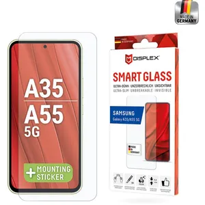 Verre trempé pour Samsung Galaxy A35 5G / A55 5G / M35 - Displex Premium Smart FlexiGlass - Transparent pas cher