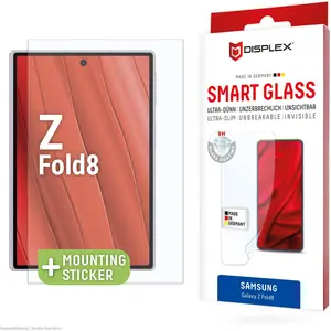 Displex Verre intelligent 2D (Samsung Galaxy Z Fold8), Téléphone portable : film de protection, Transparent pas cher