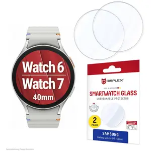 Displex Schutzfolie, Panzerfolie, Doppelpack, Montre connectée : accessoires, Transparent pas cher