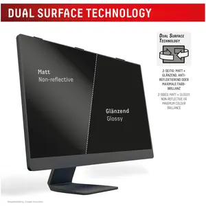 Displex Privacy Safe, Desktop Monitor Blickschutzfilter (27.44", 16 : 10), Film de protection pour moniteur pas cher
