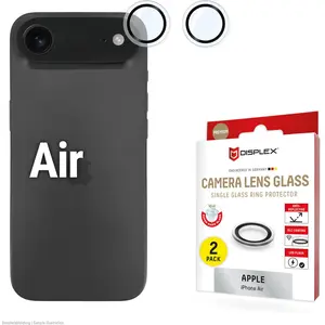 Displex Premium Camera Lens Glass, Kamera Schutzglas, Einzelringe (1 pièce(s), Apple iPhone Air), Téléphone portable : film de protection, Transparent pas cher