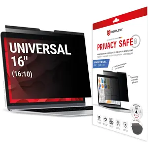 Displex Privacy Safe (16", 16:10), Film de protection pour ordinateur portable pas cher