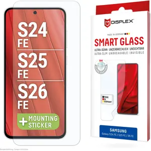 Displex Smart Glass, Displayschutzfolie (1 pièce(s), Samsung Galaxy S24 FE, Samsung Galaxy S25), Téléphone portable : film de protection, Transparent pas cher
