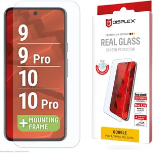 Displex Real Glass, 2D Panzerglas (1 pièce(s), Google Pixel 9 Pro, Google Pixel 9), Téléphone portable : film de protection, Transparent pas cher