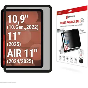Displex Tablet Privacy Safe, Tablet Blickschutzfolie (1 pièce(s), iPad 10.9 (2022), iPad Air 11 2024 (M2), iPad Air 11 2025), Film de protection pour tablette pas cher