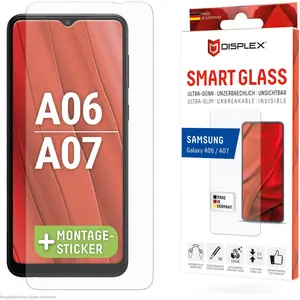 Displex Smart Glass, Displayschutzfolie (1 pièce(s), Samsung Galaxy A06), Téléphone portable : film de protection, Transparent pas cher