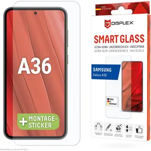 Displex Smart Glass, Displayschutzfolie (1 pièce(s), Samsung Galaxy A36), Téléphone portable : film de protection, Transparent pas cher