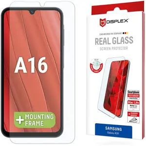 Displex Real Glass, 2D Panzerglas (1 pièce(s), Samsung Galaxy A16), Téléphone portable : film de protection, Transparent pas cher