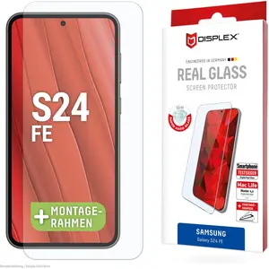 Displex Real Glass, 2D Panzerglas (1 pièce(s), Samsung Galaxy S24 FE), Téléphone portable : film de protection, Transparent pas cher