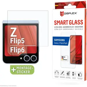Displex Verre intelligent 2D (1 pièce(s), Samsung Galaxy Z Flip5, Samsung Galaxy Z Flip6), Téléphone portable : film de protection, Transparent pas cher