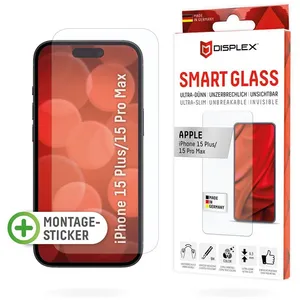 Displex Smart Glass, Displayschutzfolie (1 pièce(s), Apple iPhone 16 Pro), Téléphone portable : film de protection, Transparent pas cher