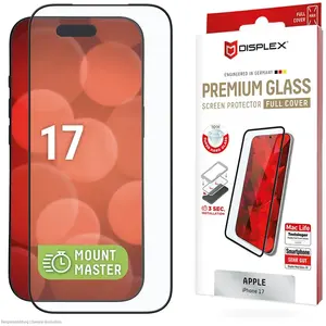 Displex Premium Glass MountMaster (Apple iPhone 17), Téléphone portable : film de protection pas cher