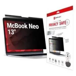 Displex Privacy Safe für MacBook Neo 13" Magnetischer 2-Wege Blickschutzfilter, magnetische Befestig (13"), Film de protection pour ordinateur portable pas cher