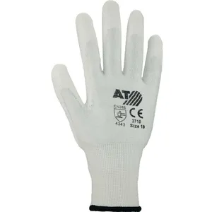 ASATEX Gant de protection contre les coupures Taille 8 blanc hdpe avec... pas cher